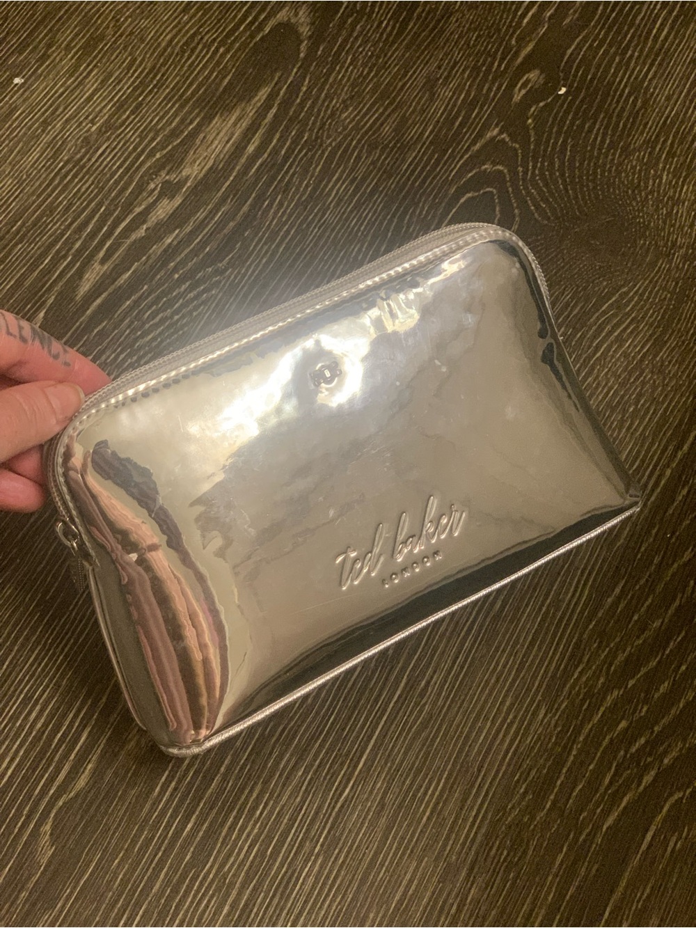 Ted Baker London Lindsay Mirrored Makeup Bag